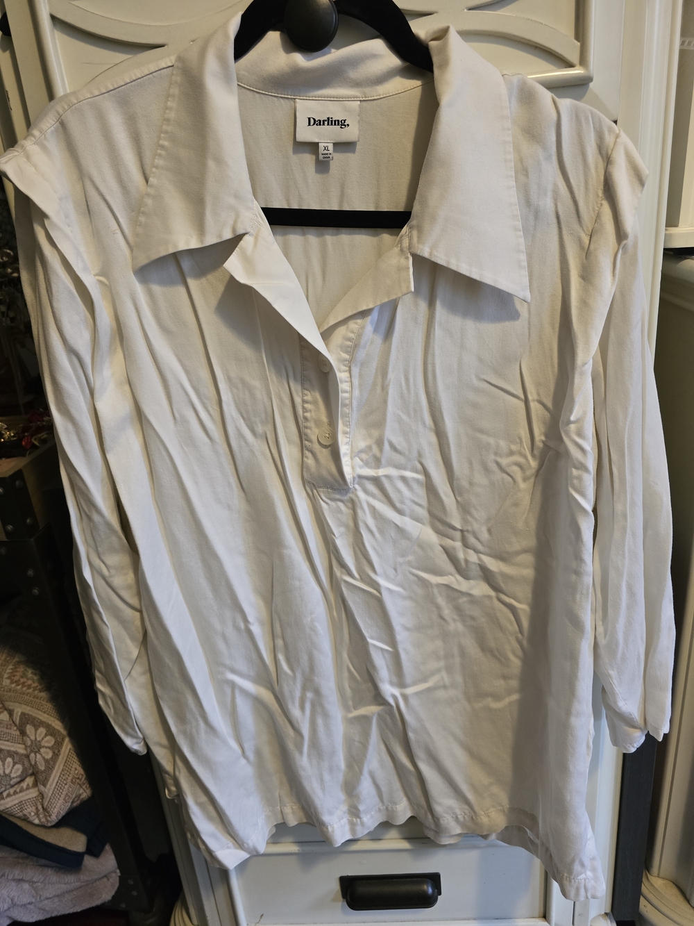 Classic Darling Society Popover Blouse